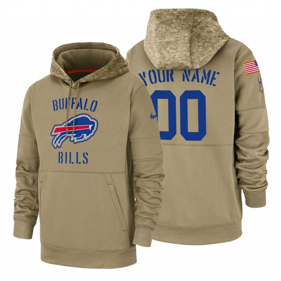 Buffalo Bills Customized Nike Tan Salute To Service Name & Number Sideline Therma Pullover Hoodie,We sell and wholesale Buffalo Bills Customized Nike Tan Salute To Service Name & Number Sideline Therma Pullover Hoodie on line form chian!